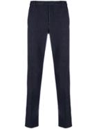 Pt01 Denim-effect Chino Trousers - Blue