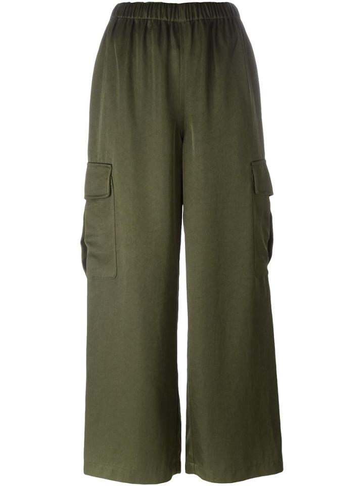 Comme Des Garçons Vintage Cargo Trousers - Green