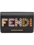 Fendi Logo Mini Bag - Black