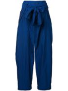 Issey Miyake Tortelli Trousers - Blue