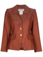 Yves Saint Laurent Vintage Skirt Suit, Women's, Size: 44, Brown
