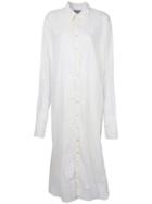 Elena Dawson - Shirt Dress - Women - Cotton - S, Women's, White, Cotton