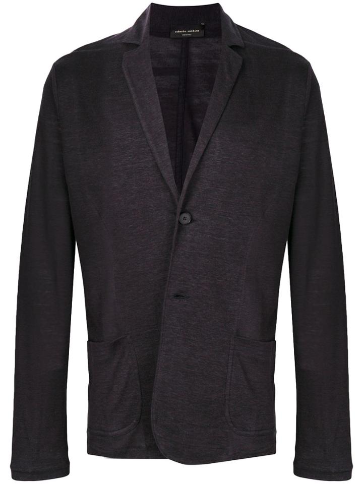 Roberto Collina Blazer-styled Jacket - Blue