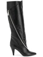 Givenchy Police High Boots - Black