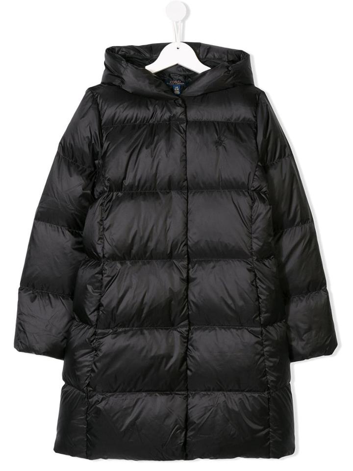 Ralph Lauren Kids Teen Padded Coat - Black
