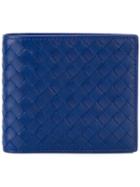 Bottega Veneta Bifold Wallet - Blue