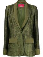 F.r.s For Restless Sleepers Floral Printed Blazer - Green