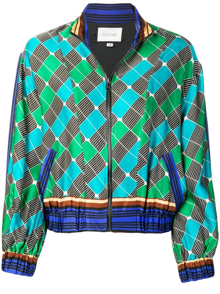 Alexis Jabari Bomber Jacket - Green
