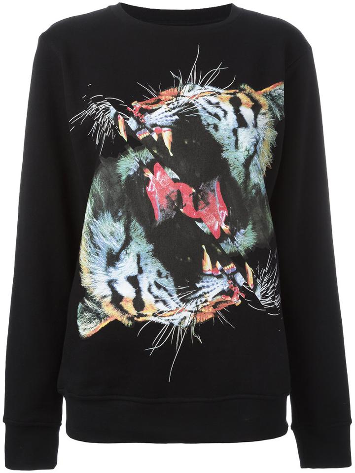 Marcelo Burlon County Of Milan Sabina Sweatshirt, Women's, Size: Small, Black, Cotton