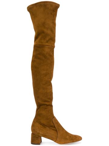 Parallèle Knee High Boots - Brown