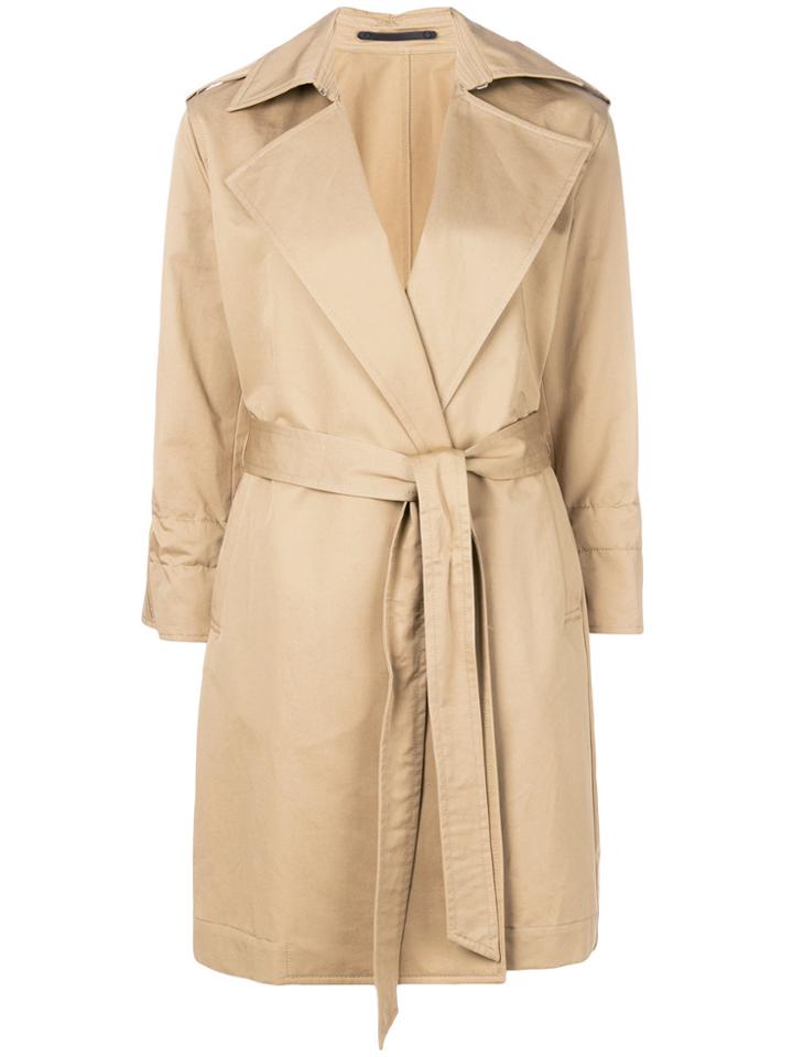 All Saints Riley Trench Coat - Nude & Neutrals