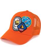 Dsquared2 Badge Embroidered Baseball Cap - Yellow & Orange