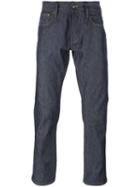 Denham 'razor' Slim Fit Jeans, Men's, Size: 32/32, Blue, Cotton/calf Leather/spandex/elastane