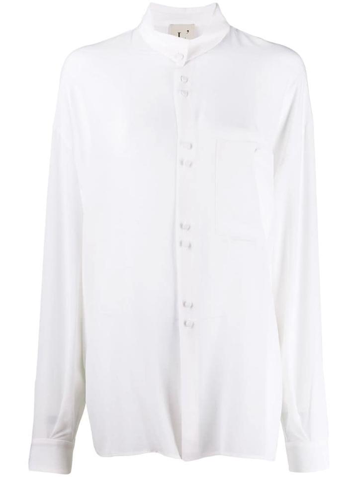 L'autre Chose Button Down Shirt - White