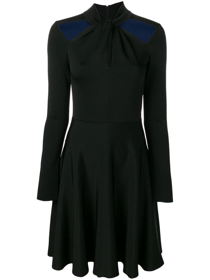 Givenchy Fit-and-flare Dress With Cut-outs - Black
