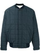Universal Works Quilted Bomber, Men's, Size: Medium, Blue, Polyamide/polyester/cotton