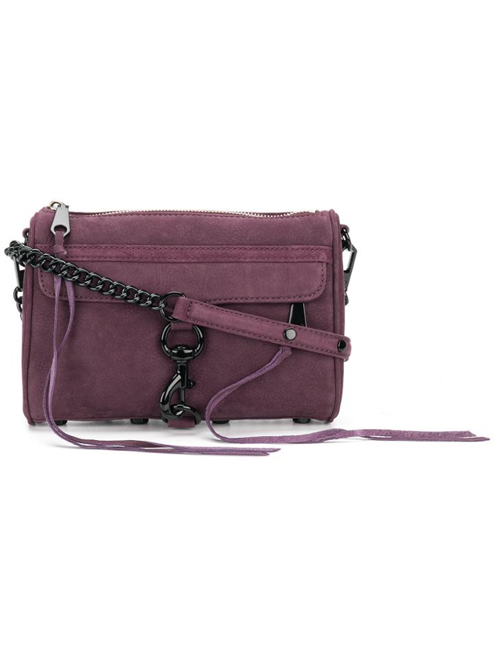 Rebecca Minkoff Mini Mac Crossbody Bag - Pink & Purple