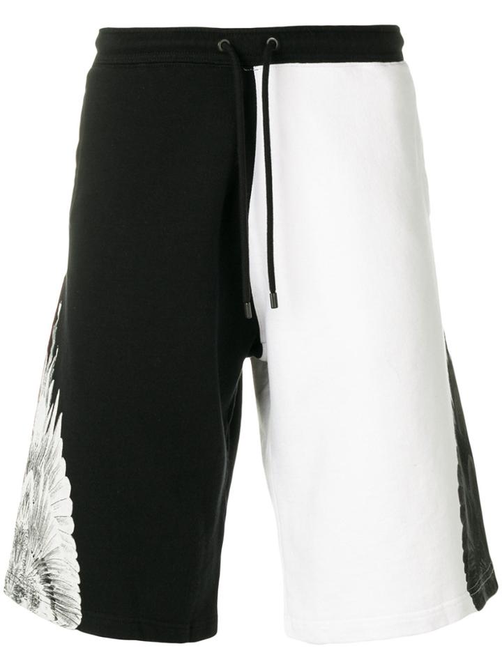 Marcelo Burlon County Of Milan Double Wings Shorts - Black