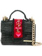 Kooreloo Embroidered Detail Tote - Black