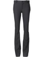 Joseph Flared Trousers, Women's, Size: 10, Grey, Acetate/polyester/viscose/spandex/elastane