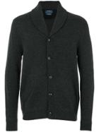 Polo Ralph Lauren Button Down Cardigan With Collar - Grey