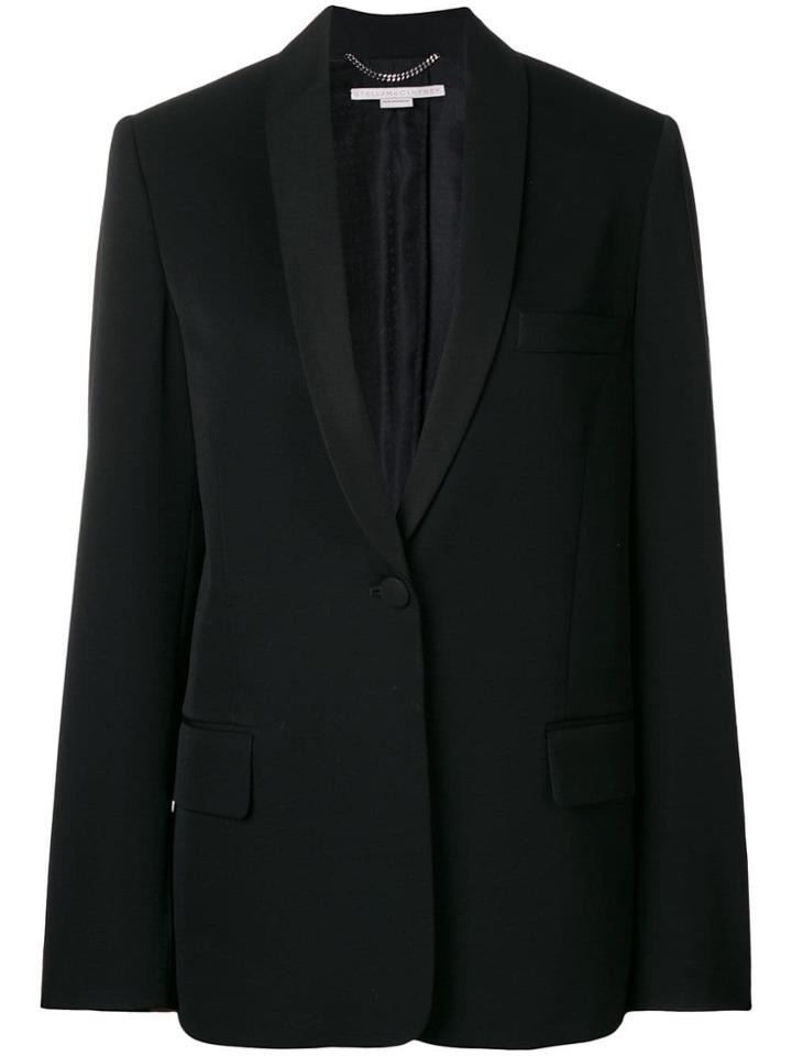 Stella Mccartney Deep V-neck Blazer - Black