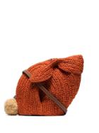 Loewe Orange Bunny Mini Straw Cross-body Bag