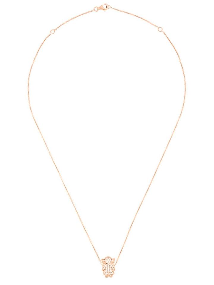 Alinka 'masha' Diamond Pendant Necklace, Metallic