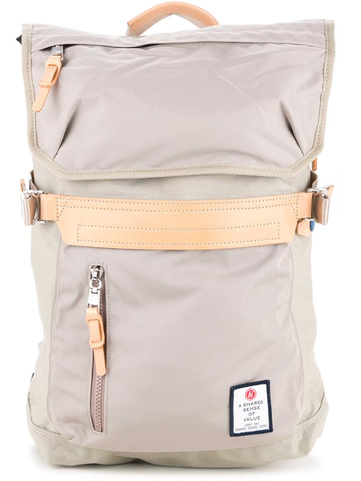 As2ov Hidensity Cordura Nylon Backpack A-02 - Brown