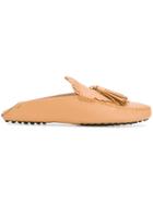 Tod's Gommino Slider Loafers - Nude & Neutrals
