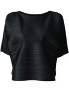 Pleats Please By Issey Miyake Plissé Blouse, Women's, Size: V, Black, Polyester