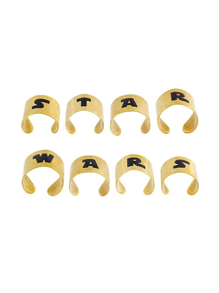 Bobby Abley Star Wars Ring Set, Men's, Metallic
