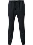 Monkey Time Drawstring Track Pants, Men's, Size: Small, Black, Polyurethane/wool