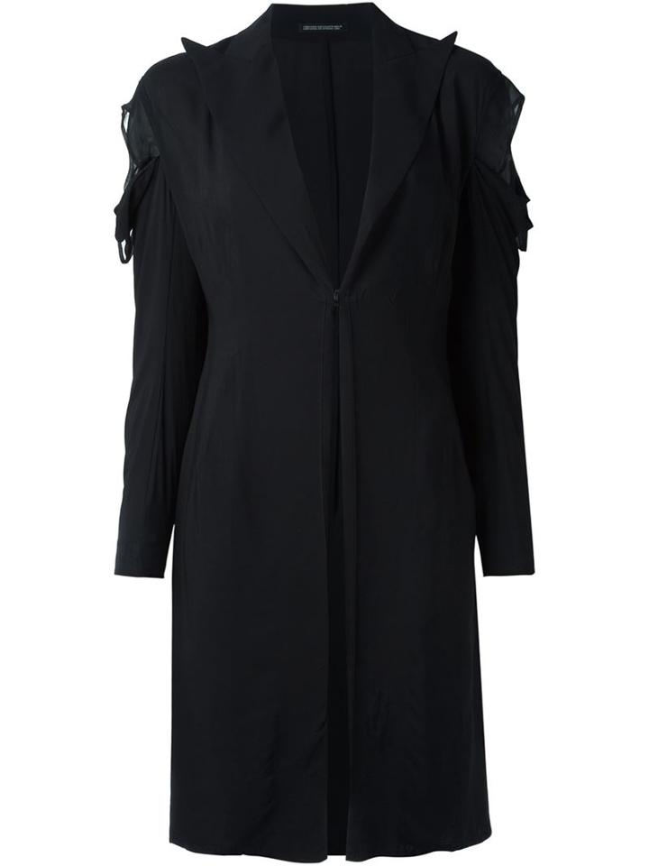 Yohji Yamamoto Vintage Cut-out Shoulder Coat