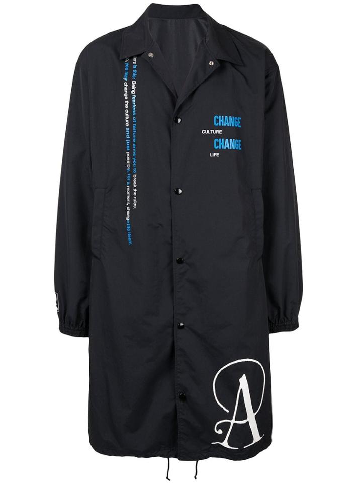 Undercover The Acid Soup Coat - Black