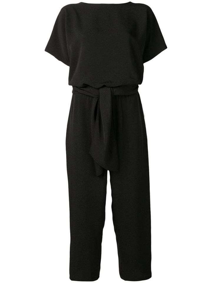 Vanessa Bruno Tied Front Jumpsuit - Black