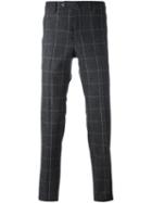 Pt01 Plaid Slim Fit Trousers