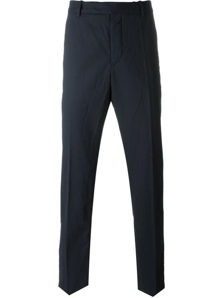 Marni Classic Tailored Trousers, Men's, Size: 48, Blue, Cotton/virgin Wool