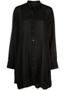 Yohji Yamamoto Spun Lawn Shirt - Black