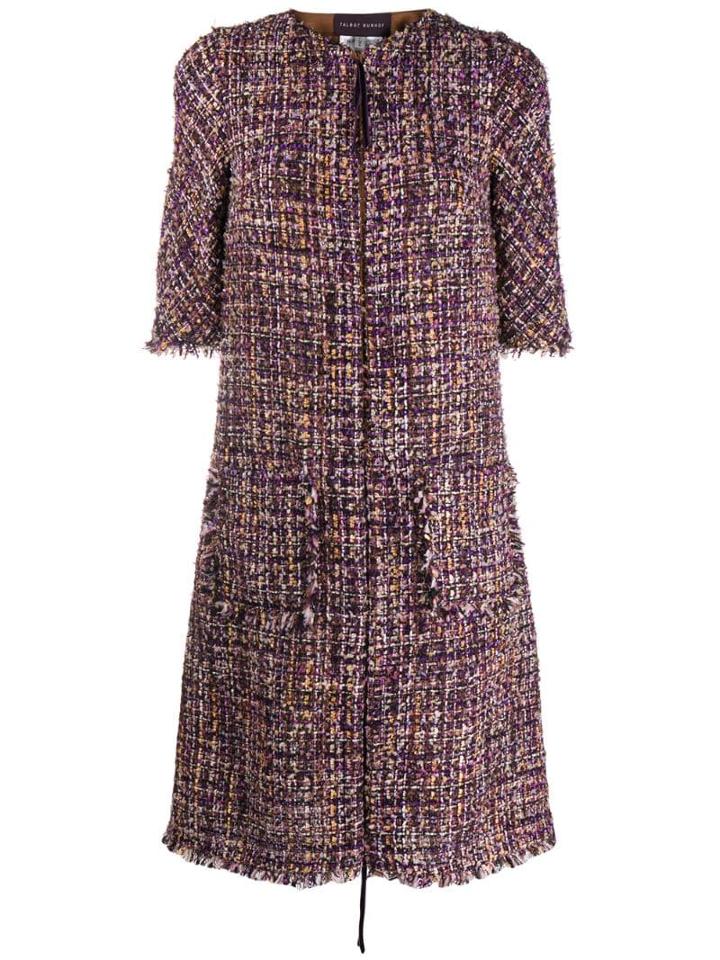 Talbot Runhof Tola Dress - Purple