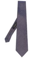 Etro Cross Stitch Tie - Blue