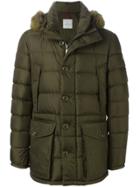 Moncler 'cluny' Padded Jacket - Green