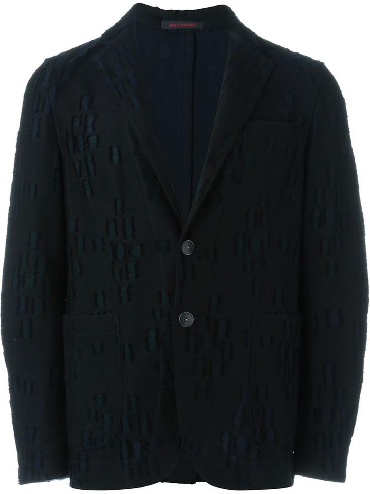The Gigi 'angie' Blazer, Men's, Size: 50, Blue, Cotton/viscose