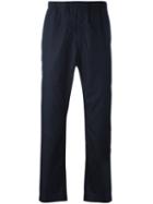 Acne Studios Straight Leg Joggers, Men's, Size: 50, Blue, Cotton
