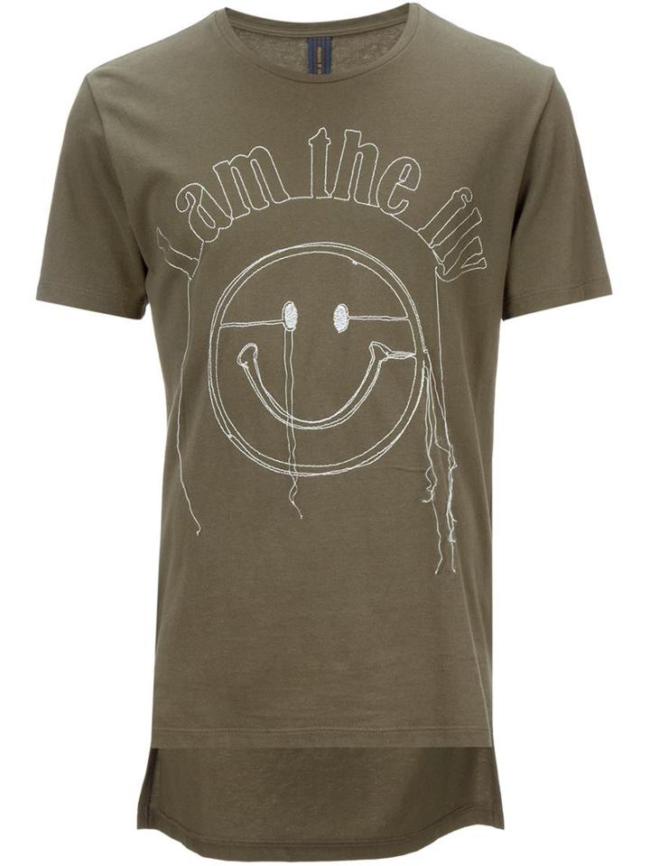 Miharayasuhiro I Am The Fly Embroidered T-shirt