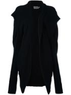 Preen By Thornton Bregazzi 'riley' Long Cardigan, Women's, Size: Medium, Black, Acrylic/wool