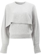 Chloé Layered Sweater - Grey