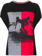 Victoria Beckham Surfer Print T-shirt