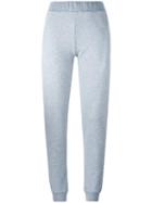 Mcq Alexander Mcqueen Goth Logo Track Pants, Women's, Size: Medium, Grey, Cotton