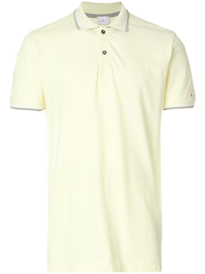Peuterey Classic Short-sleeve Polo Top - Yellow & Orange